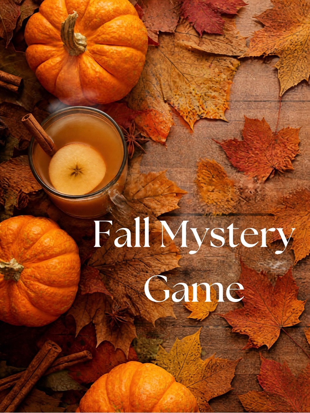 9/26 Live - Fall Mystery Game